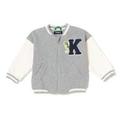 K刺しゅうジップアップブルゾン