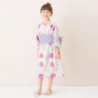 【19%OFF】あじさい柄浴衣×帯セット