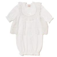 【20%OFF】レースつき2WAYカバーオール×スタイセット