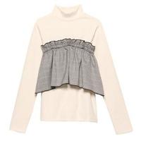 【50%OFF】【LIEN】ビスチェつきタートルネックニット