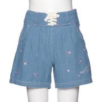 【50%OFF】ウエストレースアップデザインショートパンツ