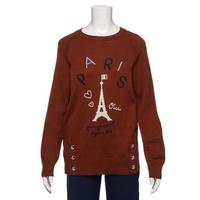 【50%OFF】エッフェル塔モチーフニットプルオーバー