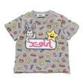 【50%OFF】キラッキージャンクフード総柄Tシャツ