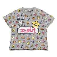 【50%OFF】キラッキージャンクフード総柄Tシャツ