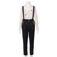 【50%OFF】サスつきピンストライプパンツ