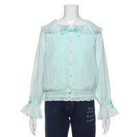 【50%OFF】フリル衿ブラウス×キャミソールセット