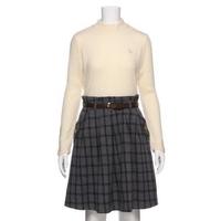 【50%OFF】ベルトつきドッキングワンピース