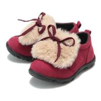 【ベビーサイズ向け】フェイクファーつきスニーカー