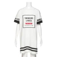 【45%OFF】チュールボックスロゴワンピース