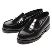 フェイクレザーローファー