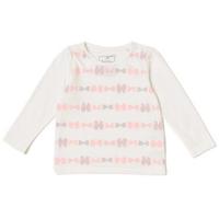 リボン柄Tシャツ