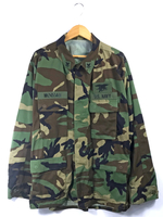 迷彩ミリタリーシャツ 