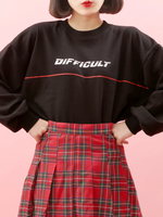 WC/DIFFICULTスウェット