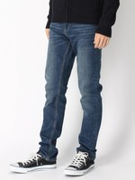 [18AW 新作アイテム]裏起毛ストレッチデニムパンツ