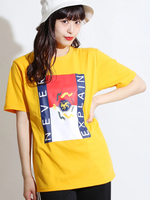 WEGO/トリコモチーフロゴTシャツ