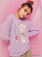 WC|【Esther Kimコラボ】エスタープリントスウェット