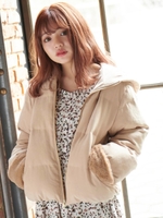 2wayエコダウン/ベージュ