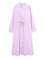 2wayシャツワンピース/ラベンダー