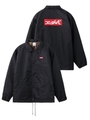BOX LOGO COACH JACKET/レッド