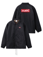 BOX LOGO COACH JACKET/レッド