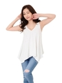 BクロスDタンクTOP/WHITE
