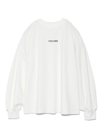 COLOREロングスリーブTシャツ/WHT