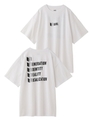 CUBIC LOGO S/S MENS TEE/ホワイト