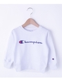 Champion ロゴ入りプルオーバー/ホワイト(002)