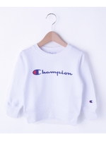 Champion ロゴ入りプルオーバー/ホワイト(002)