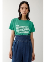 DIFFERENT Tシャツ/GRN