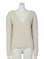 Fluffy Knit TOP/IVOY