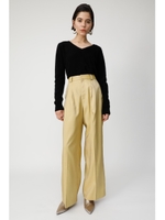 GLOSS COLOR WIDE パンツ/L/YEL1