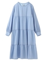 HEART DOT DRESS/ライトブルー