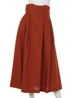 HW RELAX WIDE SKIRT/D/ORG