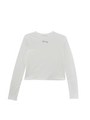 Honey logo longT-shirt/white