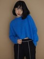 KNIT/ブルー
