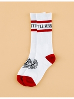 LSB symbolic socks/WHITE×RED