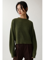 L／S RIB ニット/KHA