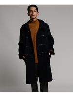 NOBILIA メルトンダッフルコート/ネイビー(093)