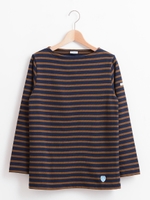 ORCIVALバスクシャツ/ネイビー柄