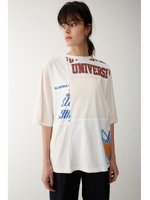 PATCHED REMAKE Tシャツ/O/WHT1
