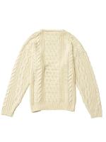 PUNYUS/ローゲージケーブルニット