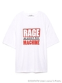 RAGEコラボロゴTシャツ/WHTxORG