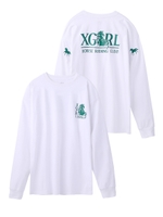 RIDING CLUB L/S BIG TEE/ホワイト