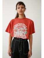 RVCA CF OVERPRINTED Tシャツ/RED