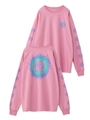 SLIME BALL L/S BIG TEE/ピンク