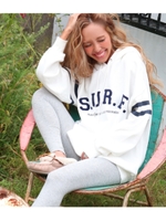 SURFラインフーディーパーカー/ホワイト(001)