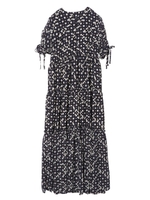 TIERED DRESS/ネイビー