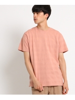 Tシャツ クルーネックTシャツ ボーダー/ラズベリーピンク(073)