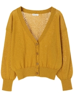 UVカット+接触冷感 アキイロカーディガン/マスタード